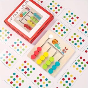 Mobile 4-Color Stacking Abacus