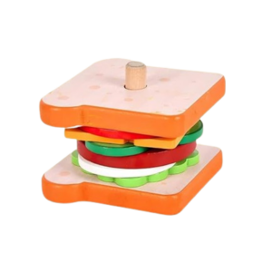 Stack & Play Wooden Sandwich Toy