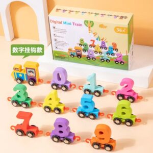 Digital Number Train Set