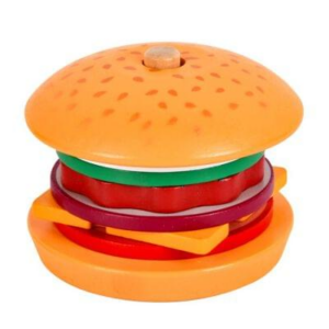 Wooden Stacking Burger Toy