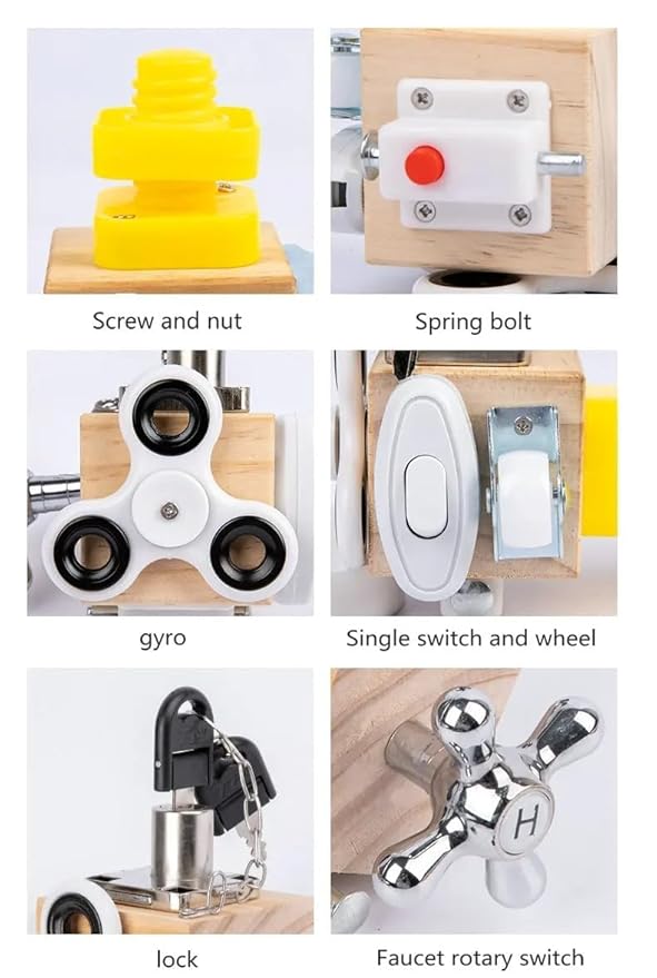 Busy Cube Montessori Sensory Toy