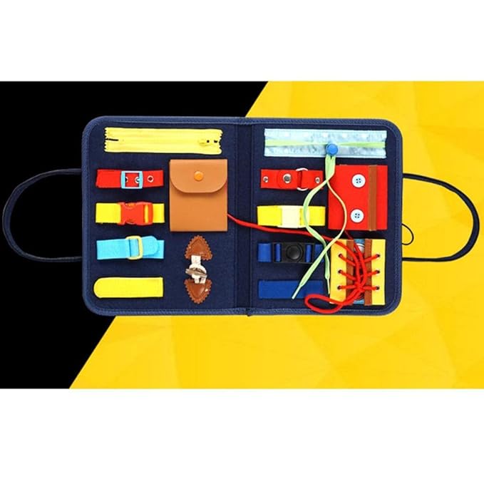Montessori Busy Board Activity Bag