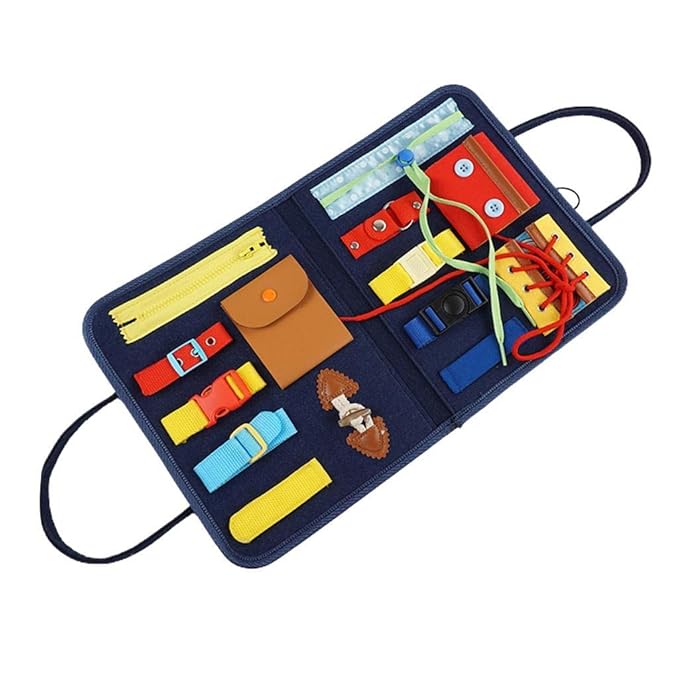 Montessori Busy Board Activity Bag
