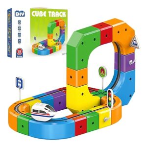Cube Track Electric Train Track