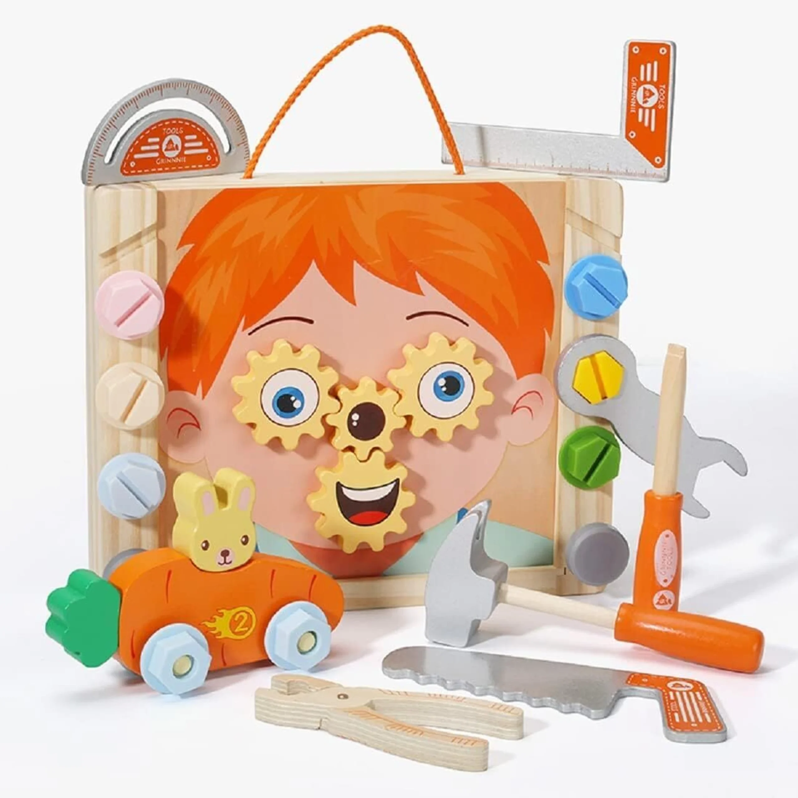 Little Builder Wooden Tool Kit